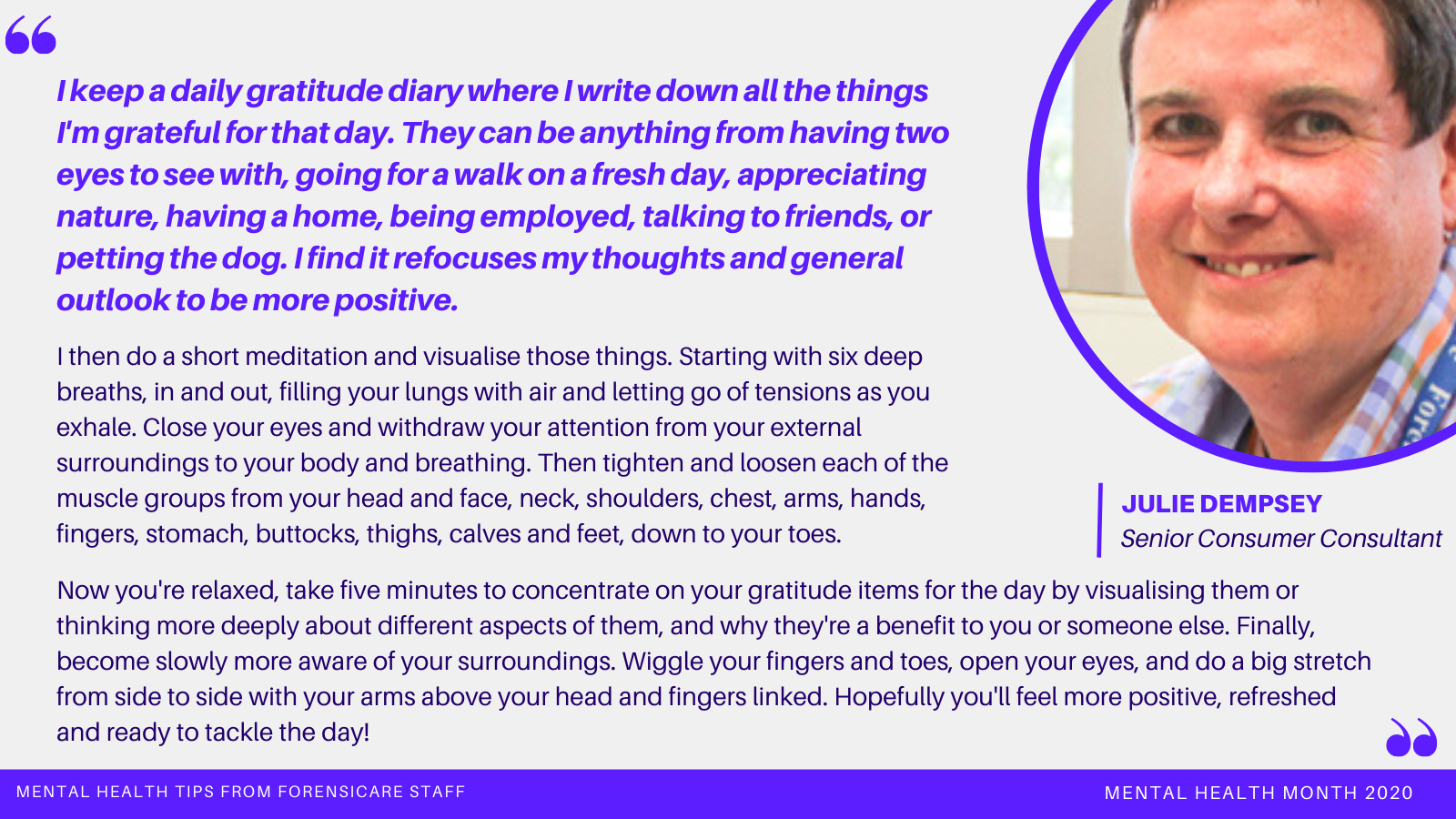 Meditation and mindfulness tips