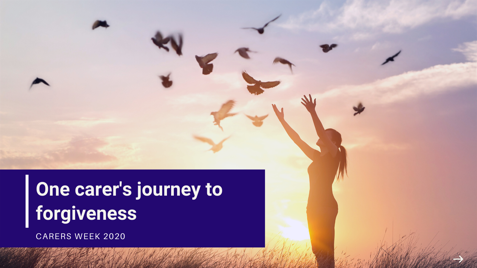 One carer's journey to forgiveness, Carers Week 2020